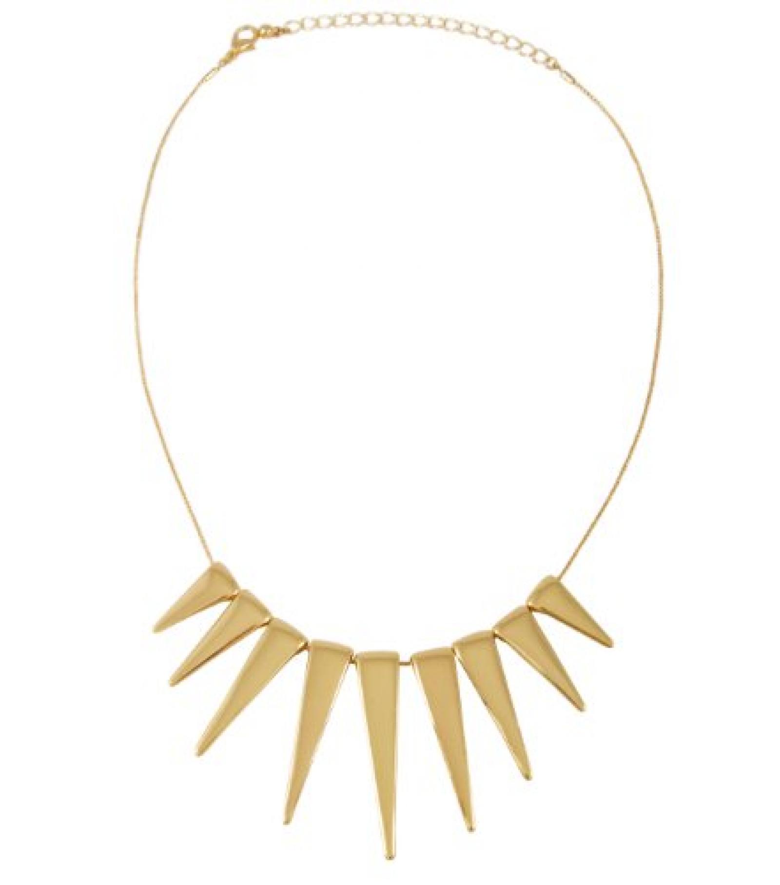 SIX "Athene" goldene Kette mit verschieden großen Dreiecken (339-543) 